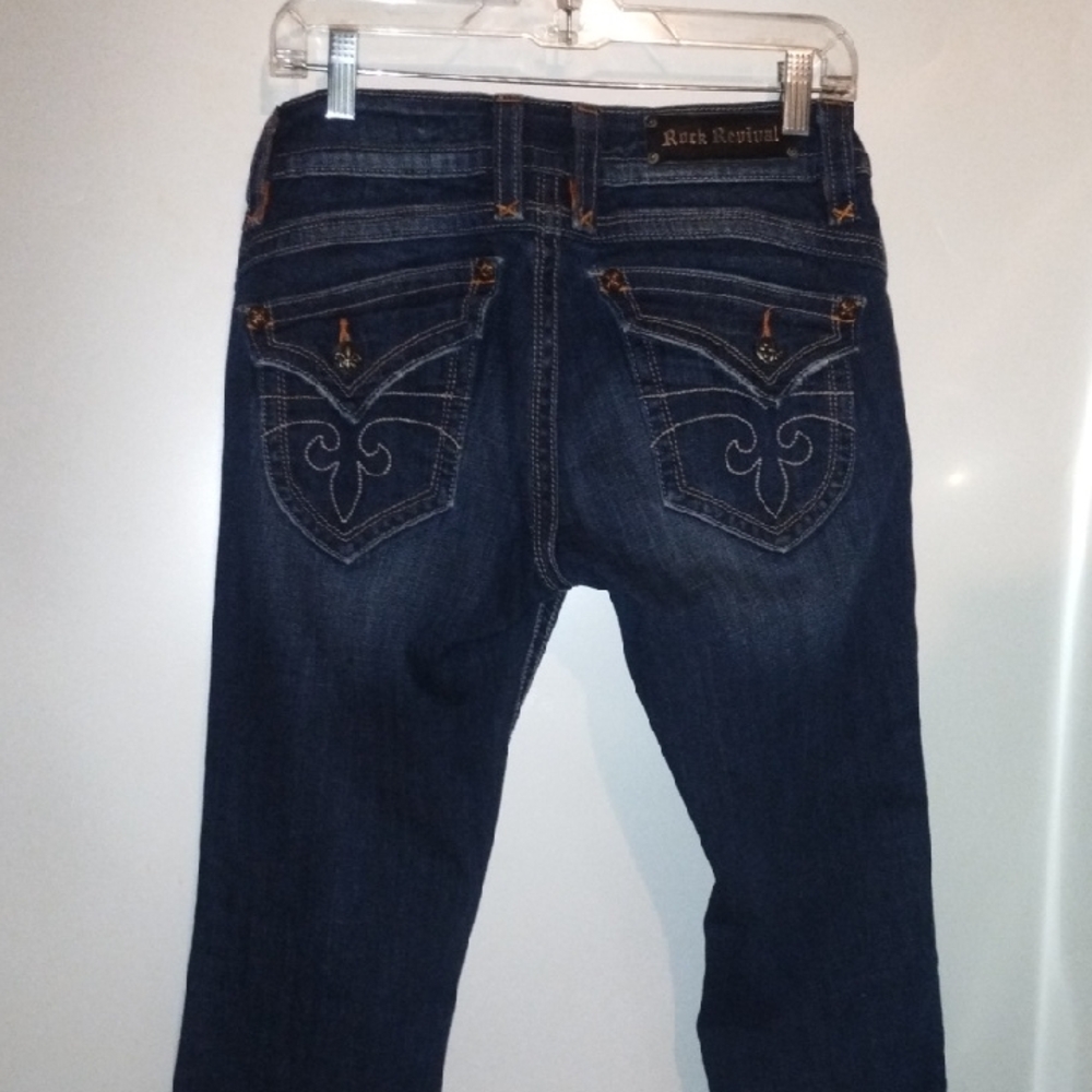 Rock Revival Women's Indigo Ankle Jeans